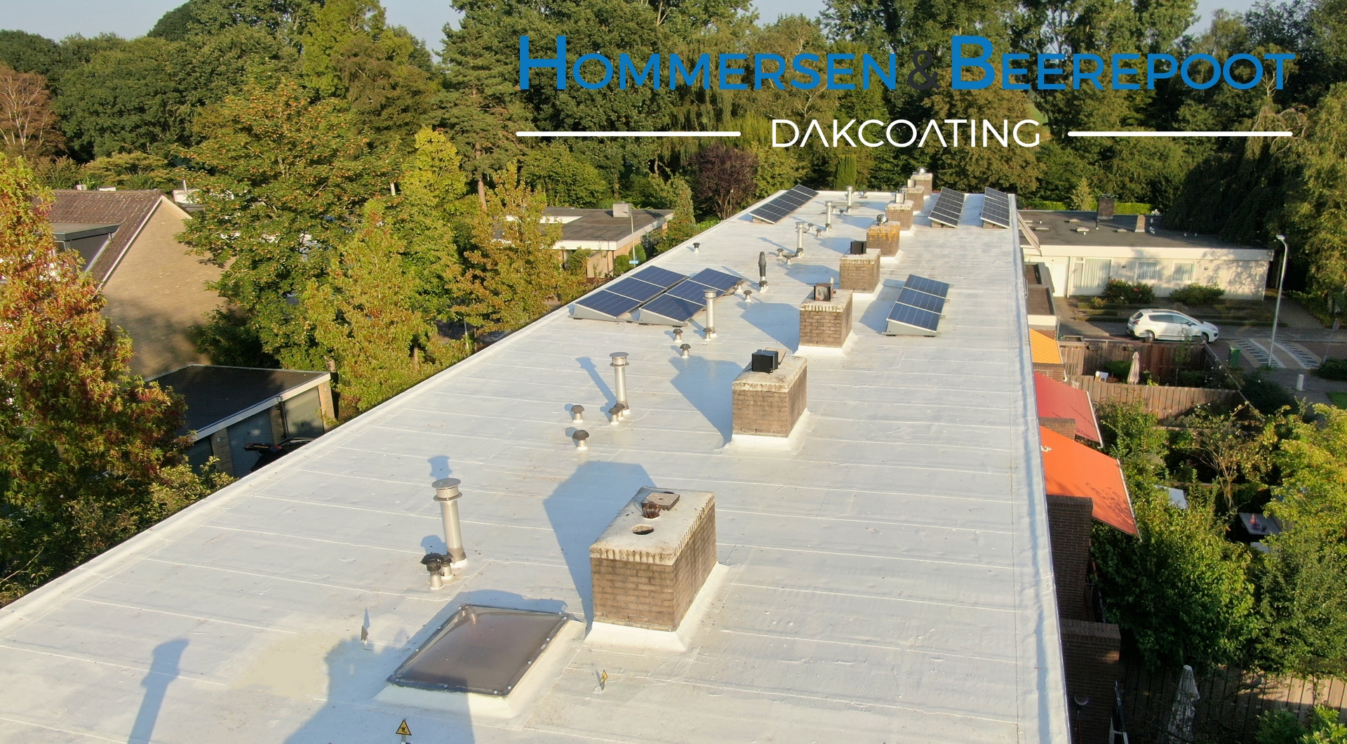 Voordelen witte dakbedekking | Hommersen & Beerepoot dakcoating